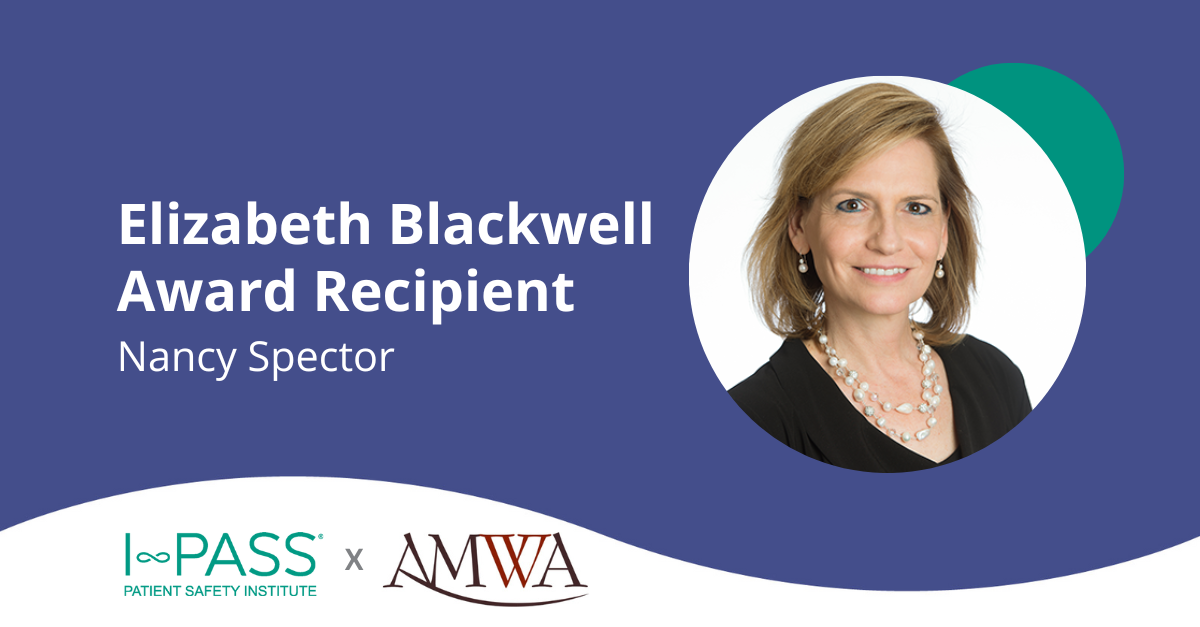 Dr. Nancy Spector Receives AMWA Elizabeth Blackwell Award
